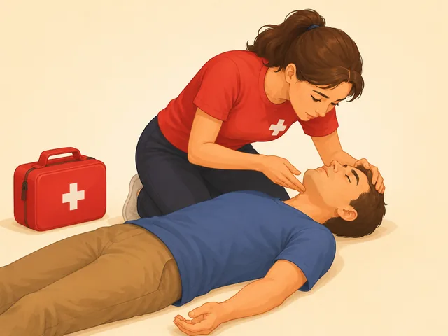 Open the airway